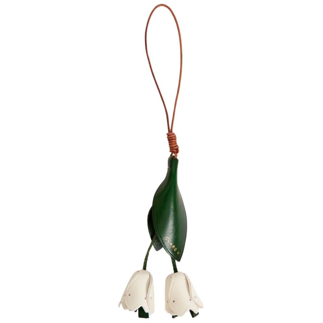 La Fleur Fob in Evergreen/Cream