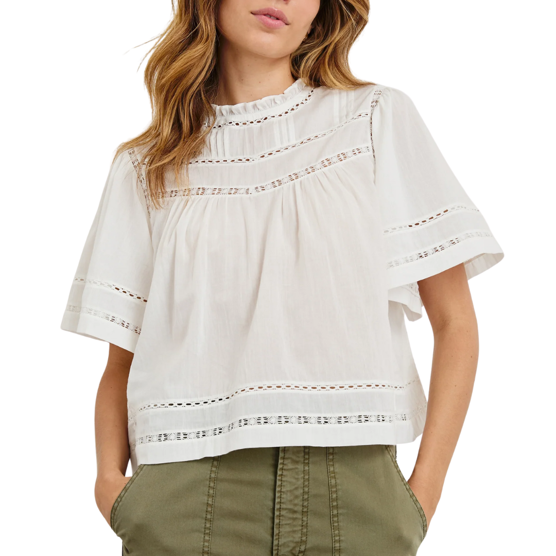 Daisy Blouse in White