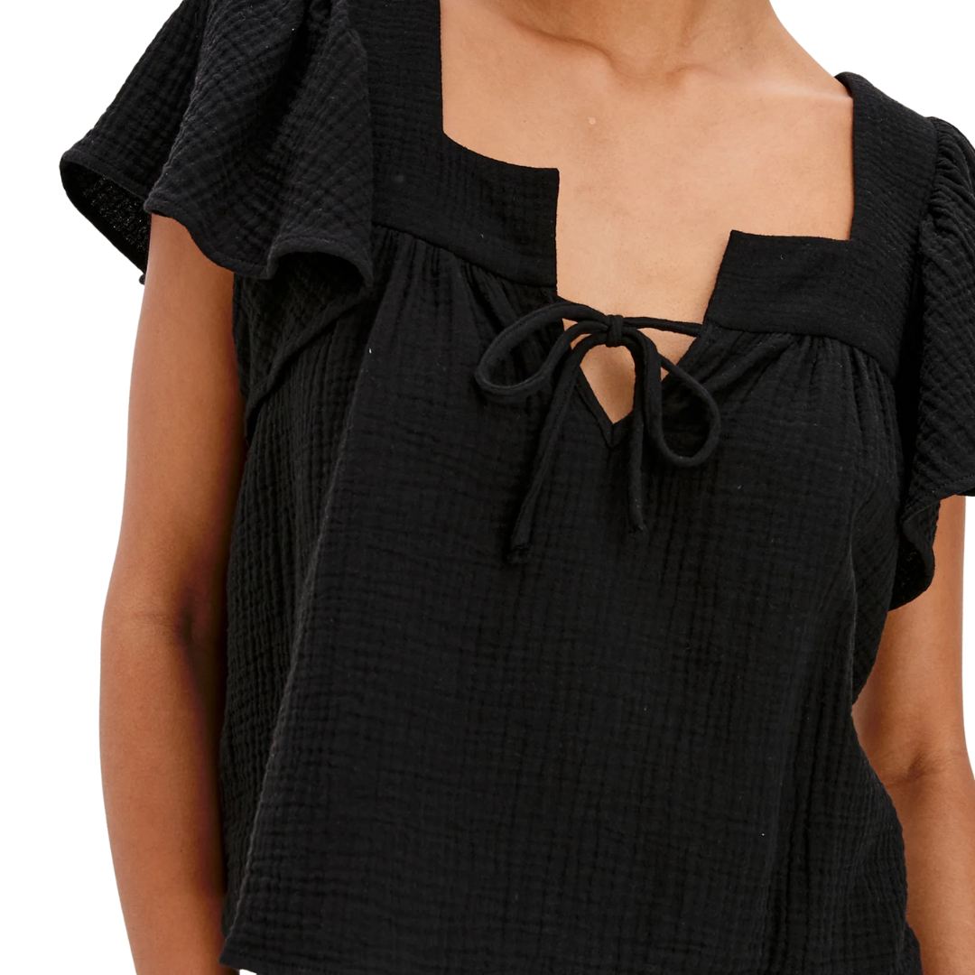 Casie Top in Black