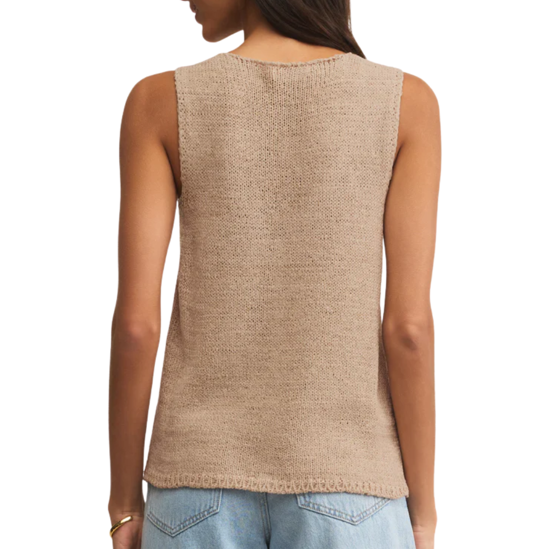Mage Sweater Vest in Natural