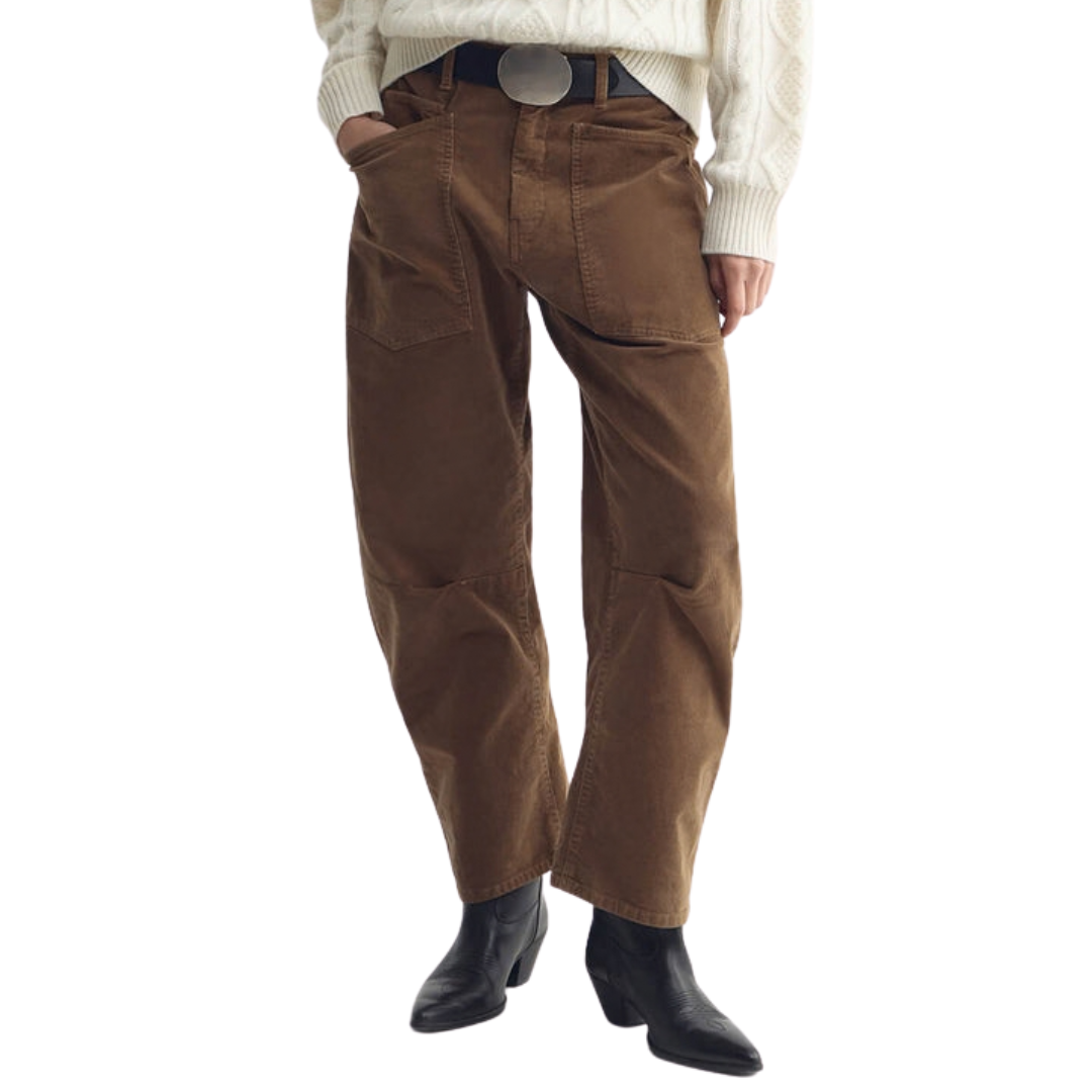 Shon Corduroy Pant in Hazelnut