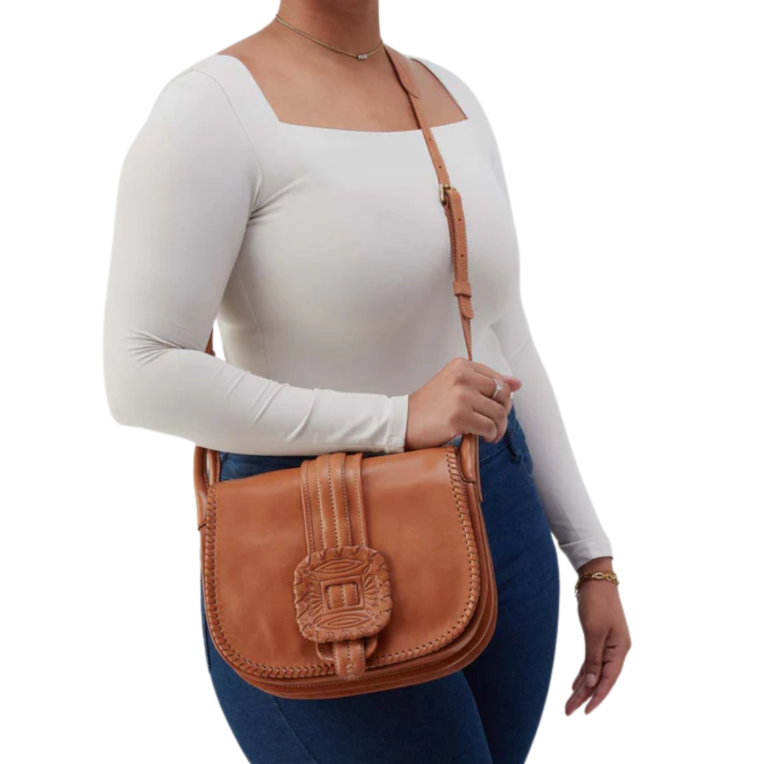 Kiva Large Crossbody in Harvest Wheat