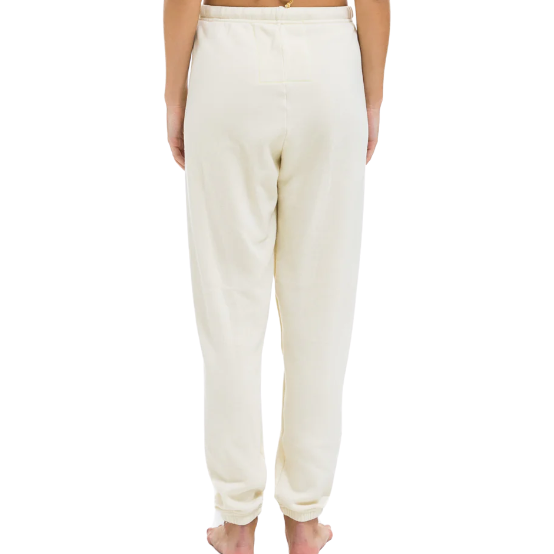 Sunset Patch Sweatpants in Vintage White