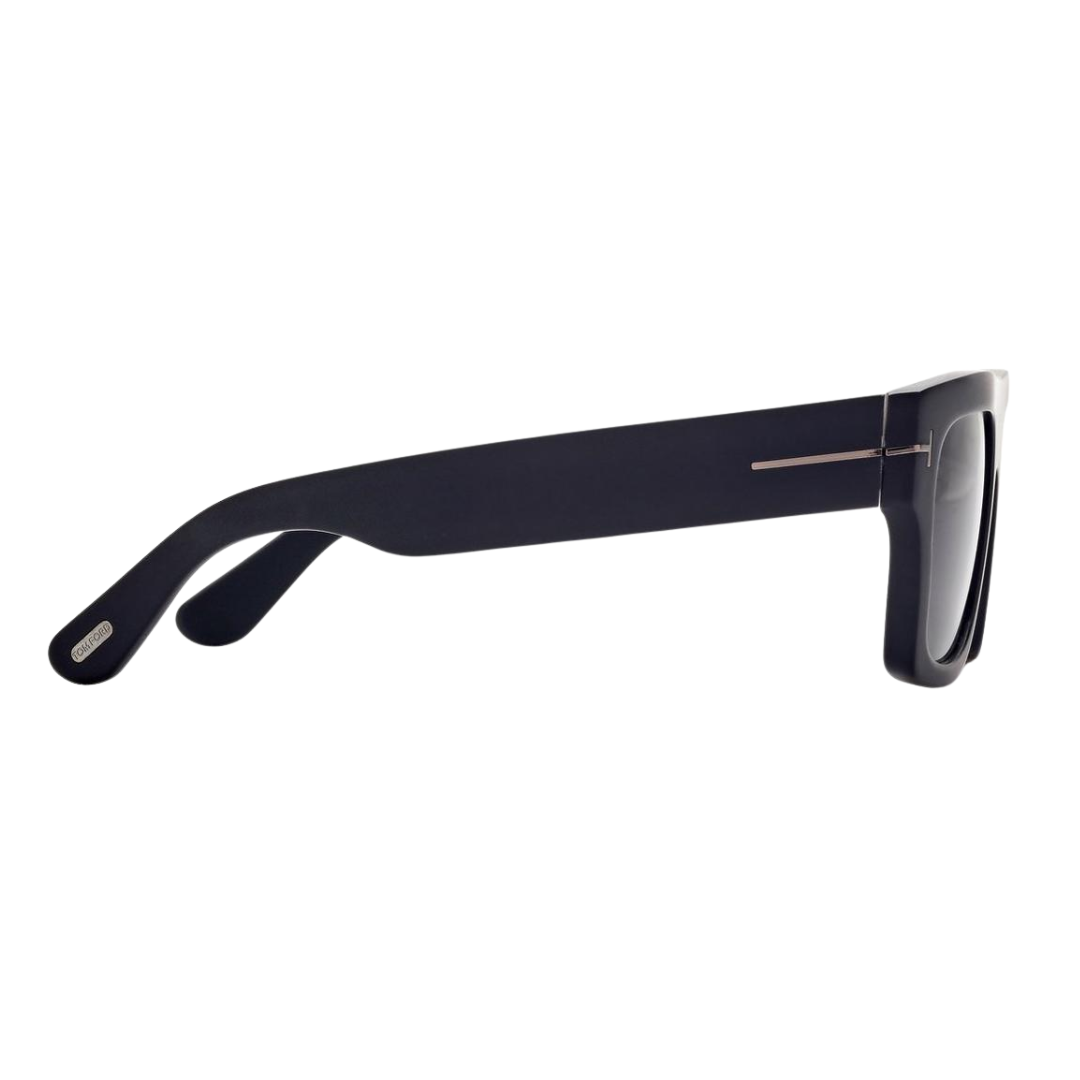 Fausto Sunglasses in Matte Black