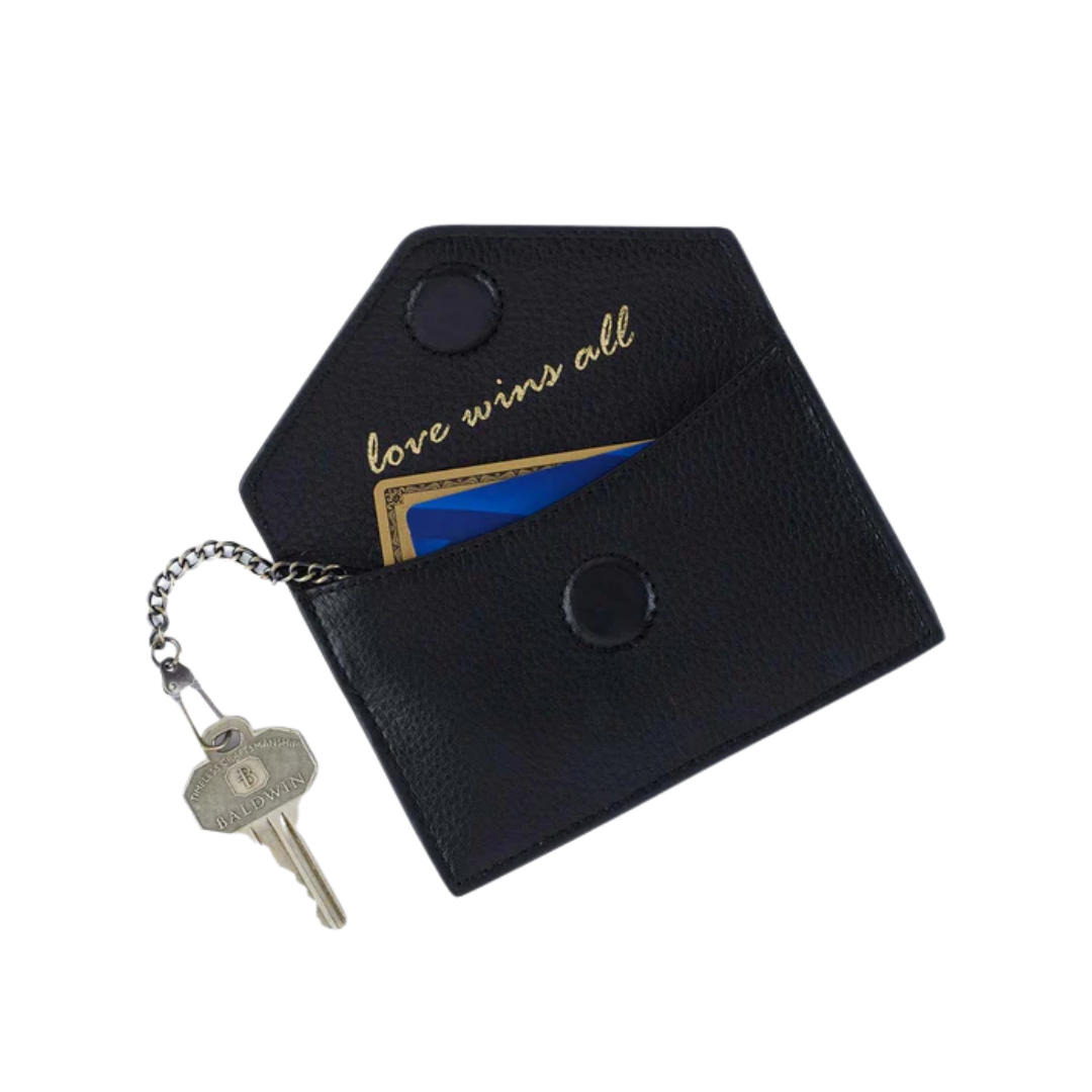 Goldie Card Case in Black