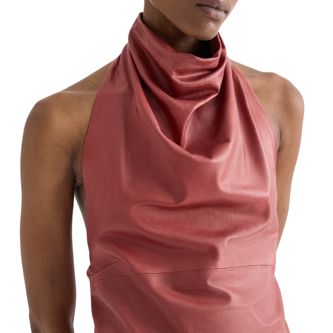 Friday Night Top in Karanda Red