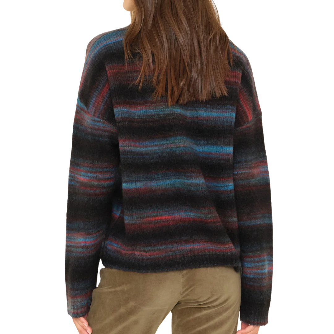 Anders Sweater in Black Ombre