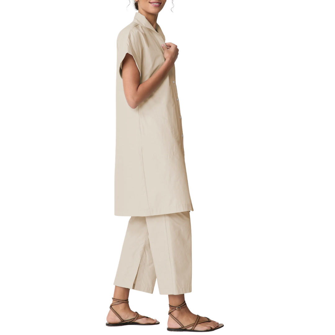 Holly Kimono Dress in Sand