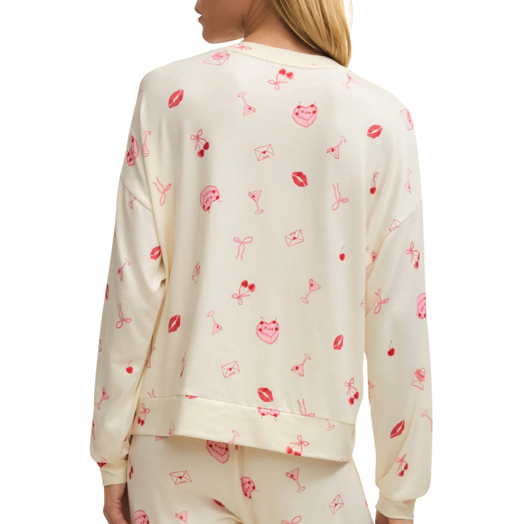 Mira Sweet Things LS Top in Vanilla Ice