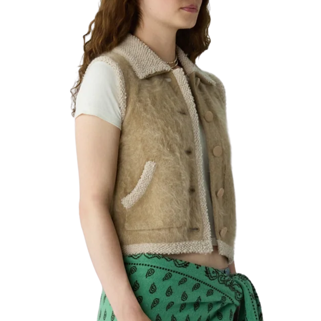 Grizzly Wrangler Vest in Camel