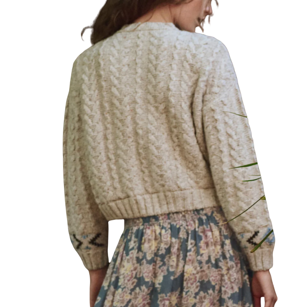 Cavern Cardigan in Oat