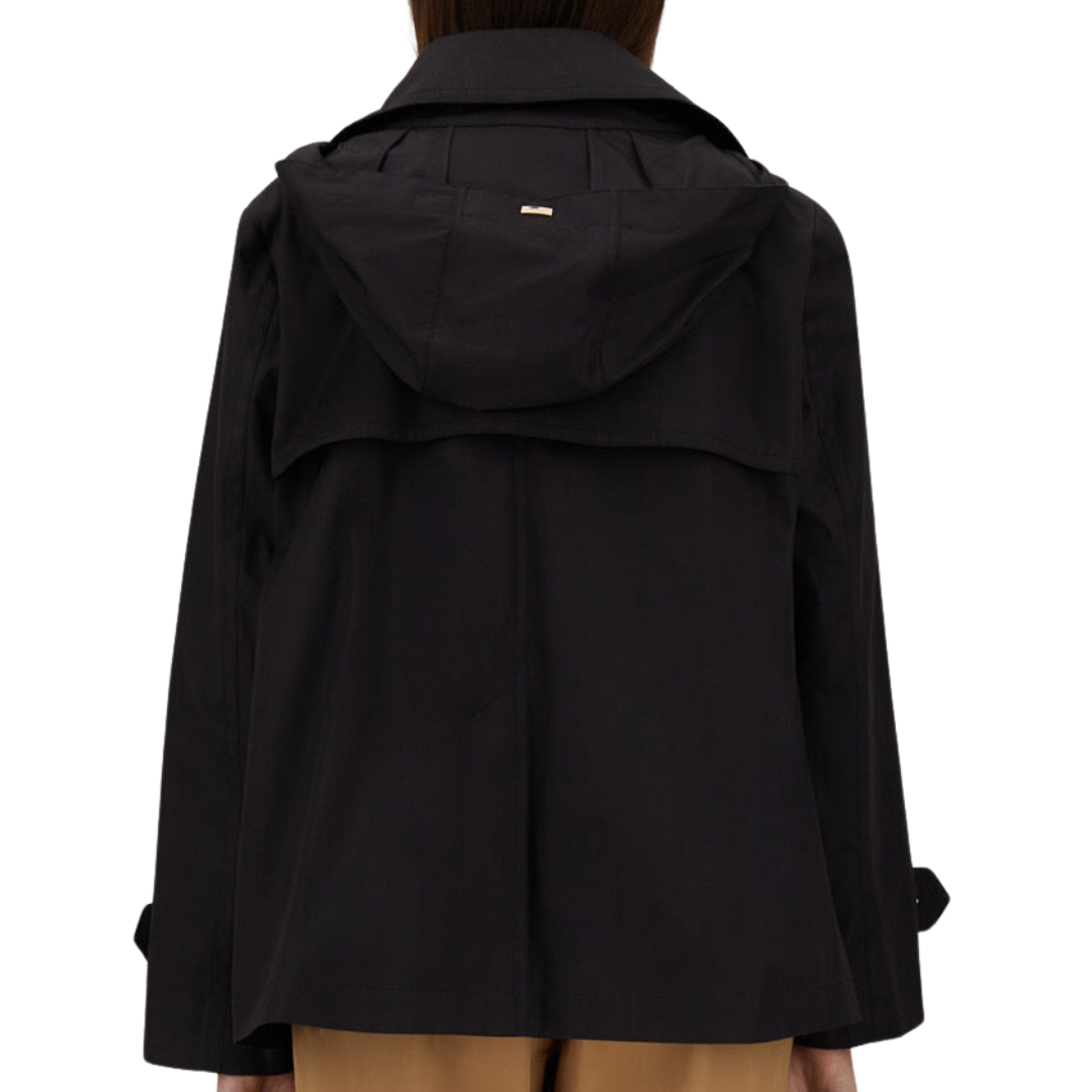 Pea Coat In Dean in Navy Blue