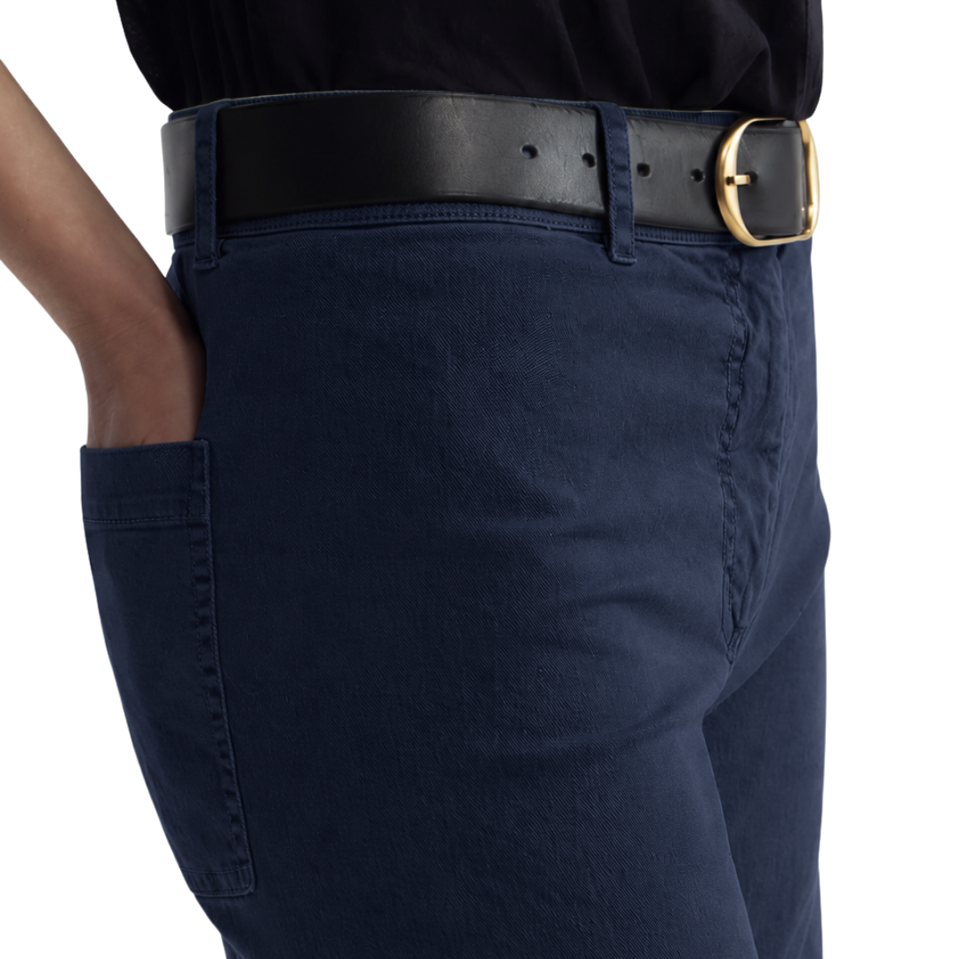 Megan Pant in Vintage Admiral Blue