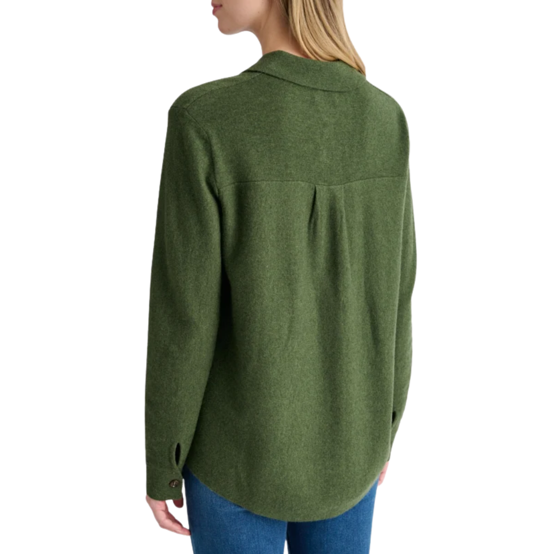 Shirt Cardigan in Highland