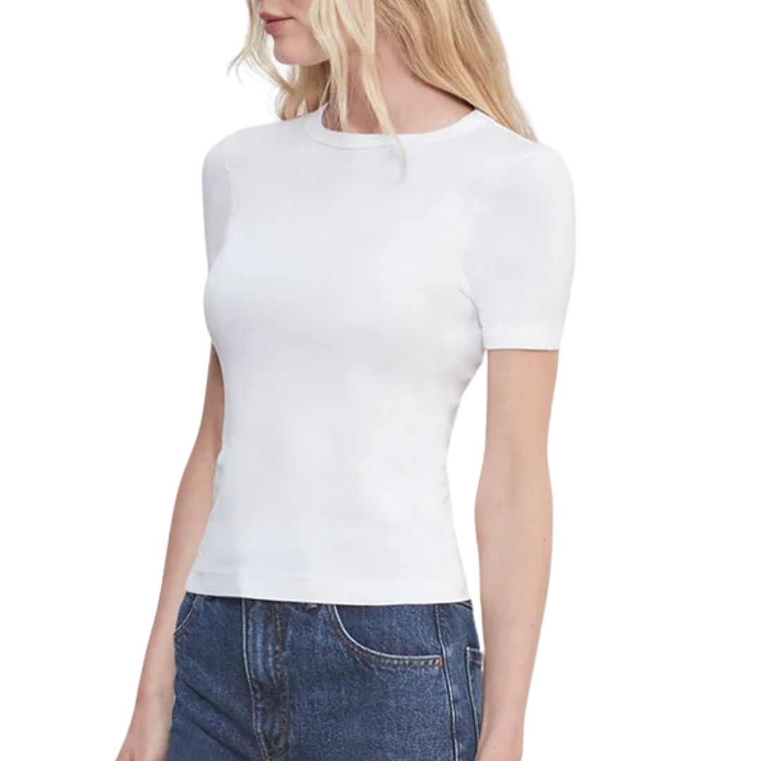 Supima Cotton New Classic S/S Tee in White