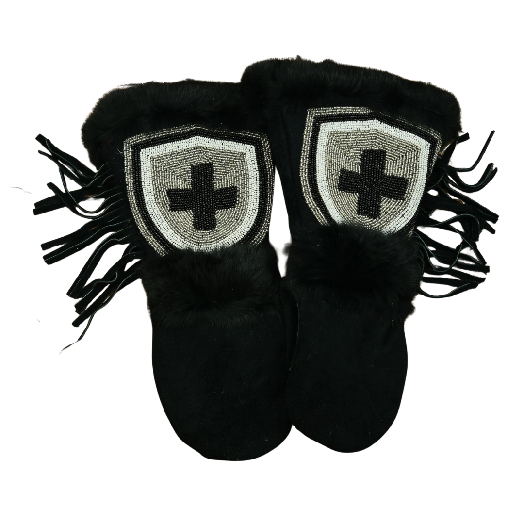 Drake Mittens in Black