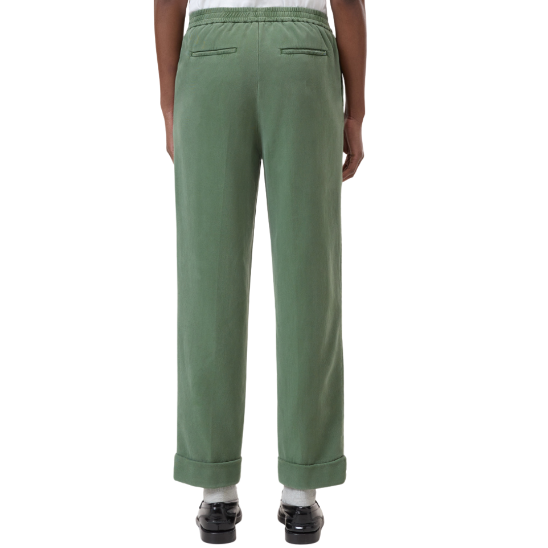 Sondra Pant in Moss Green