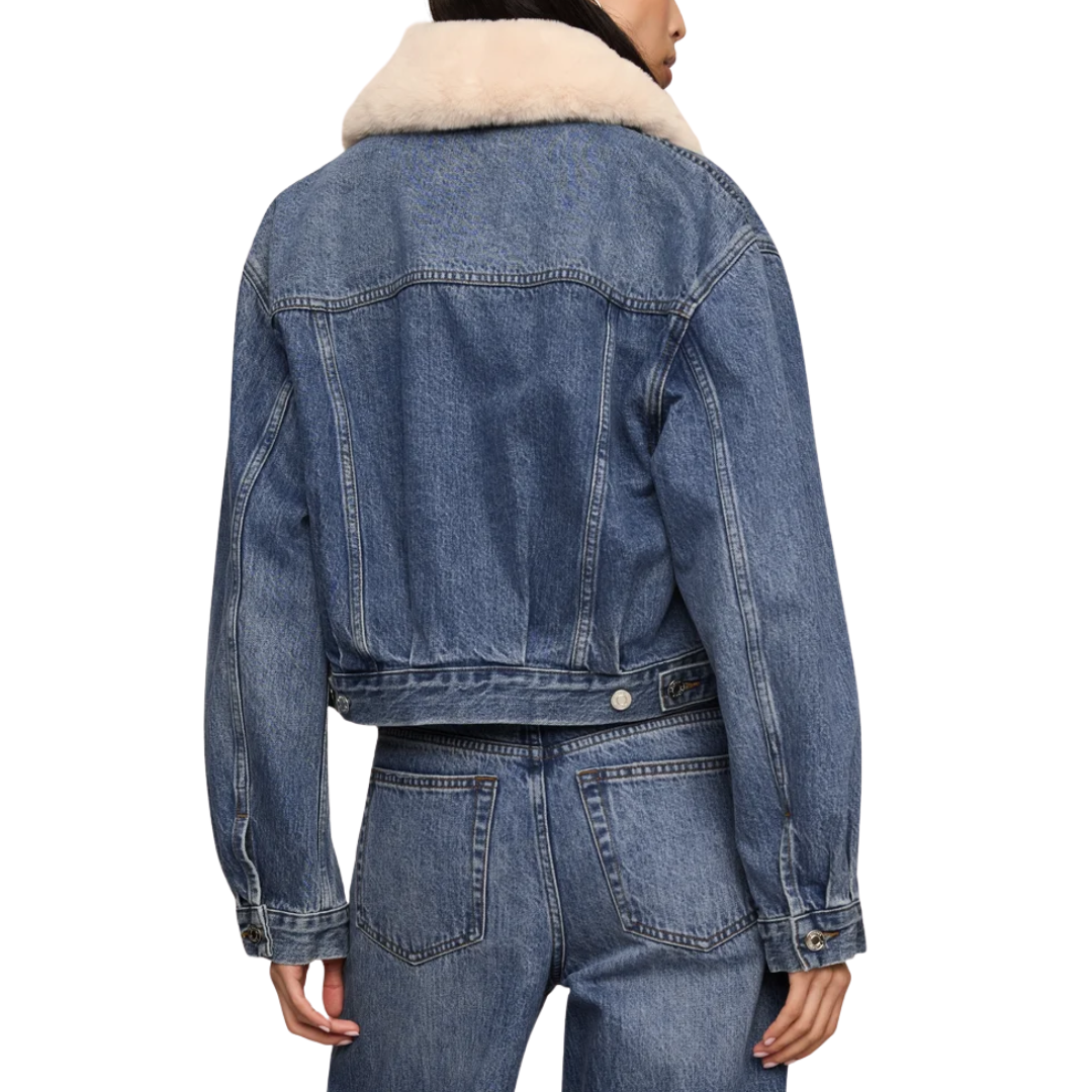 Daily Sherpa Denim Jacket in Hush