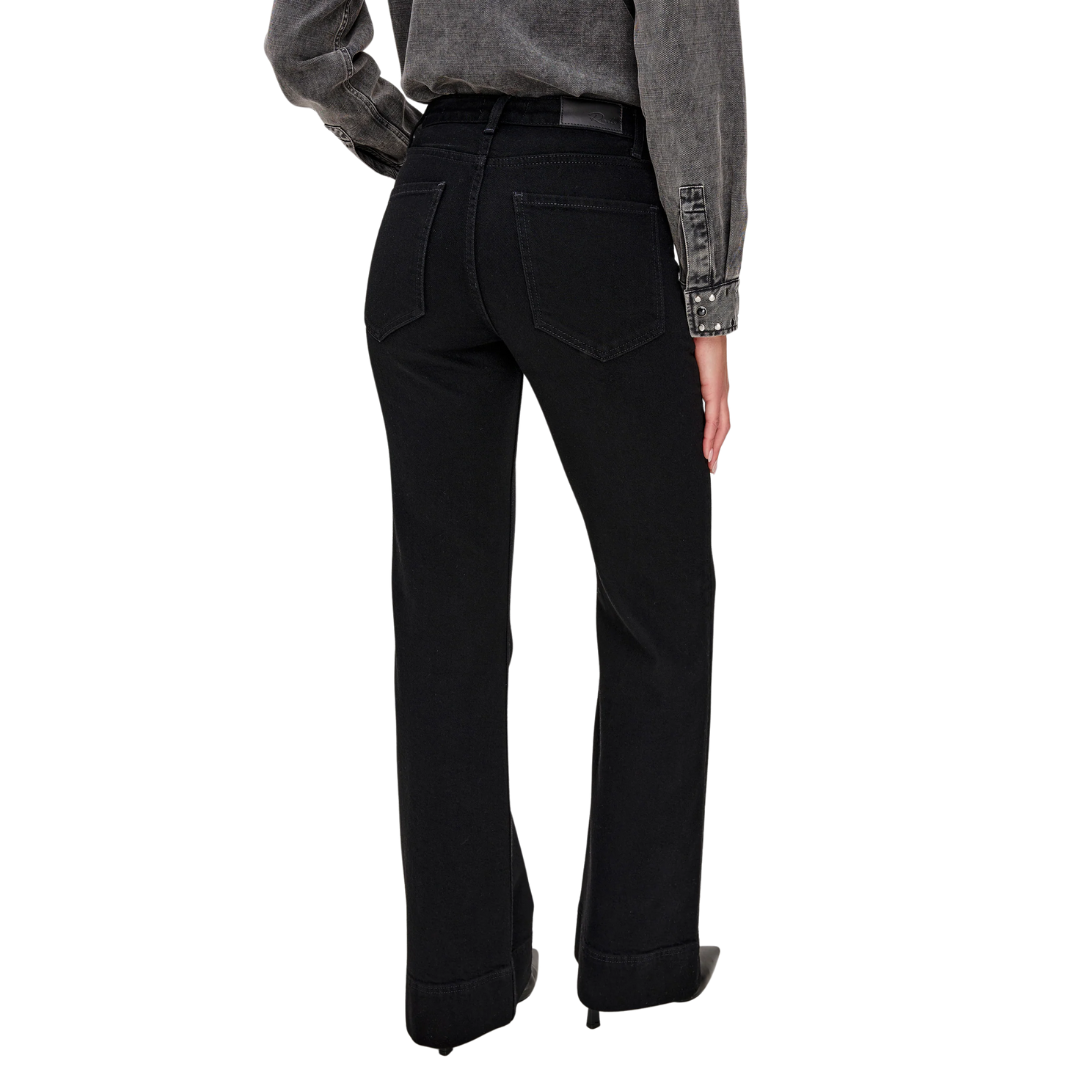 Alamitos Flared Trouser in Blackout