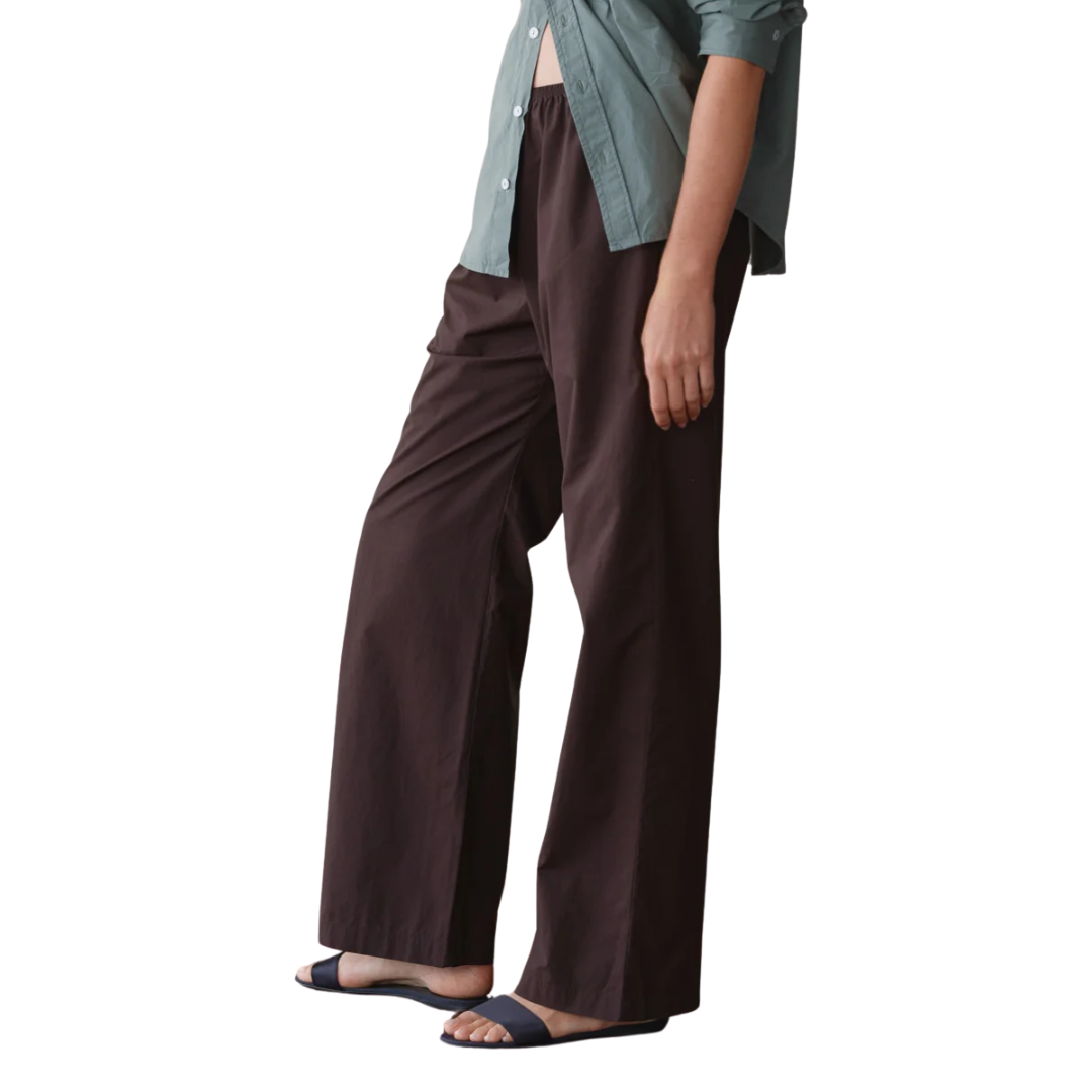 The Pop Simple Pant in Espresso