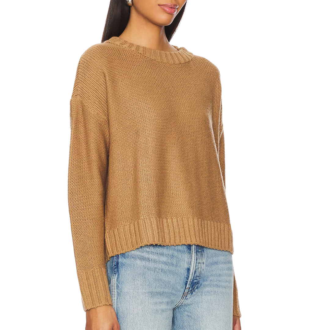 Walker Pullover in Camel