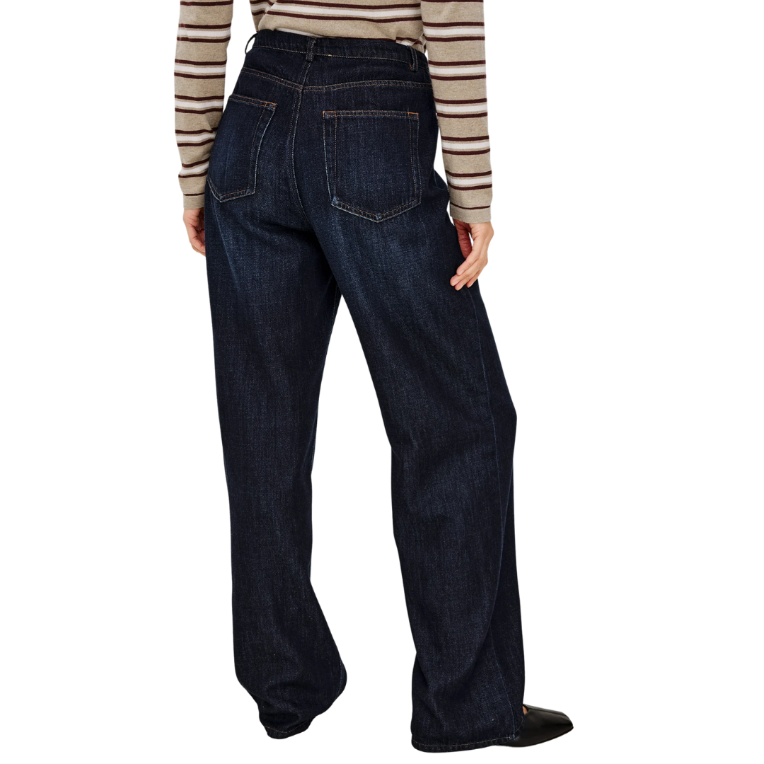 Normandie Pant in Rinse Wash