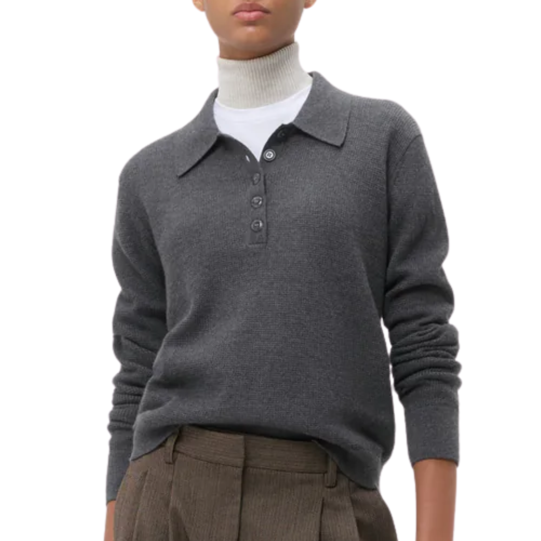 Jorden Polo in Charcoal