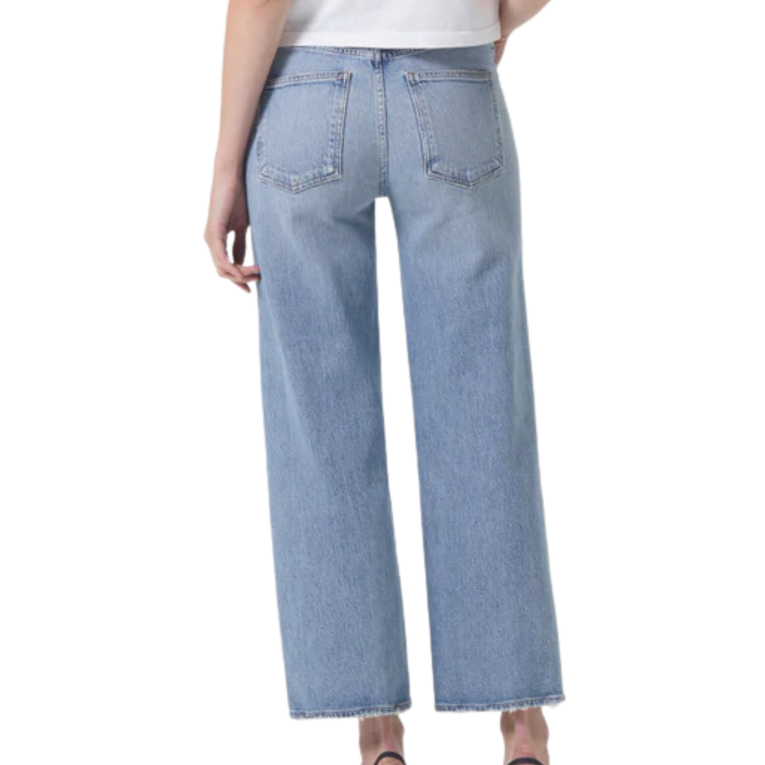 Harper Crop Jeans in Hassle