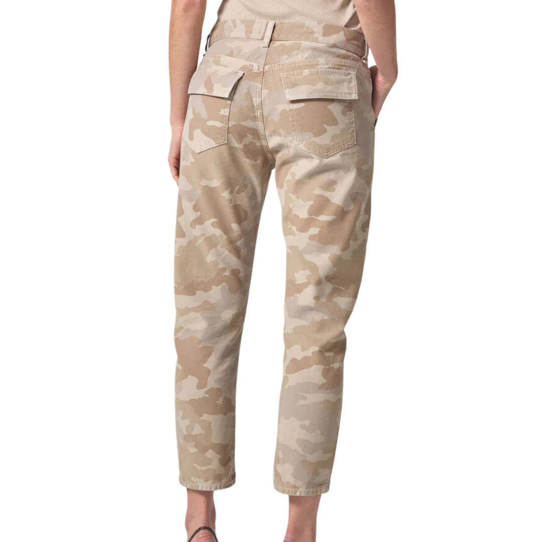 Leah Cargo in Taupe Camo