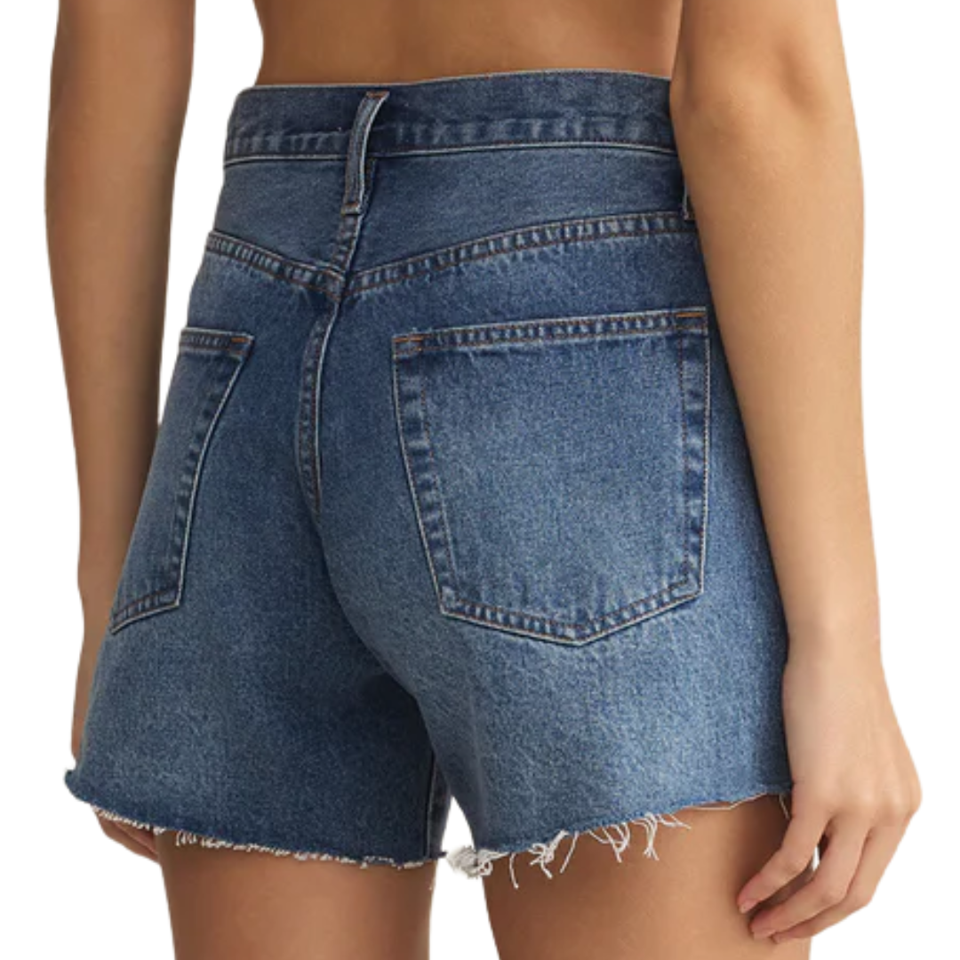 Everyday Hi Rise Denim Short in Vintage Indigo