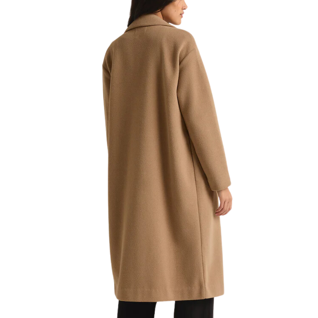 Mason Knit Coat in Classic Camel