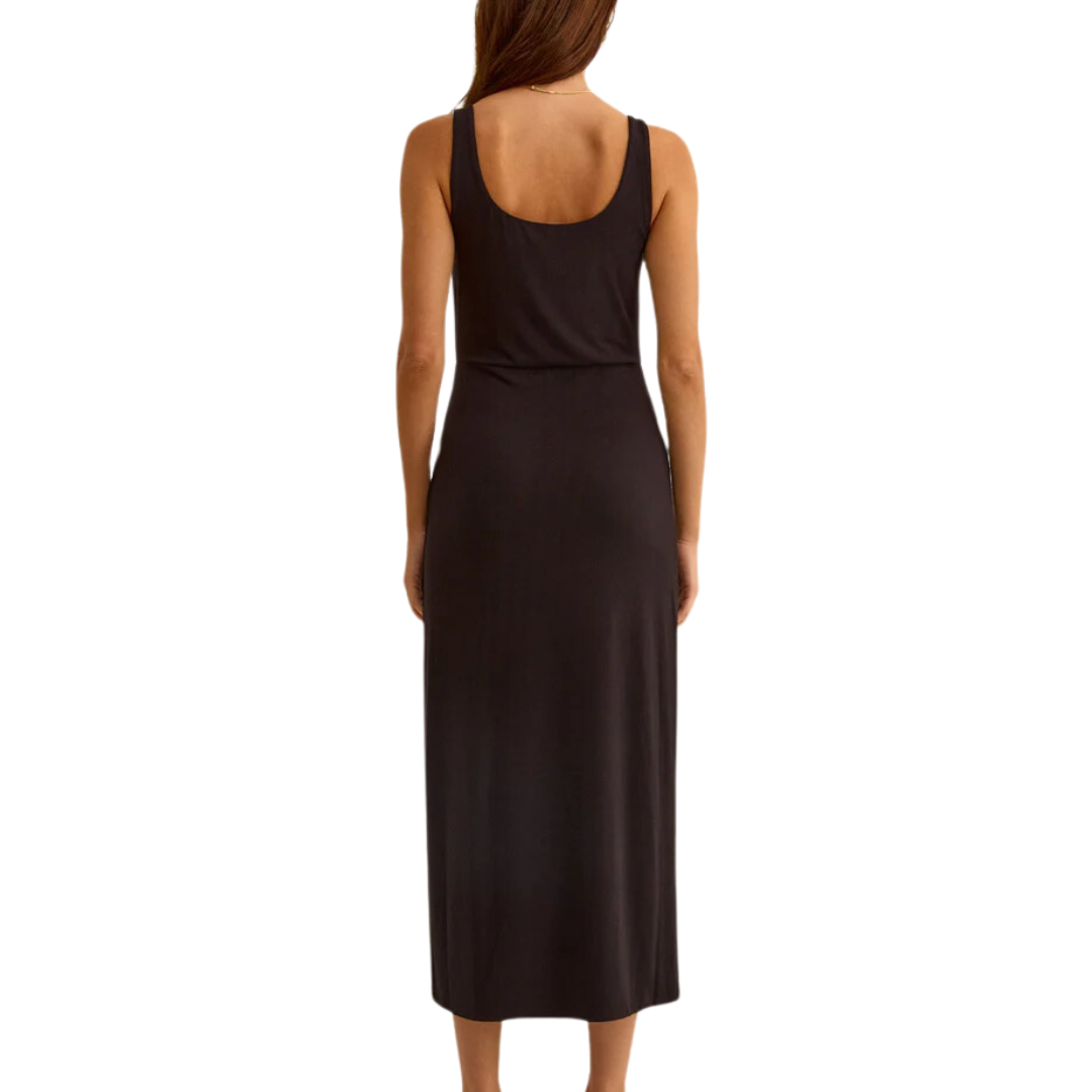 Melbourne Midi Dress in Black