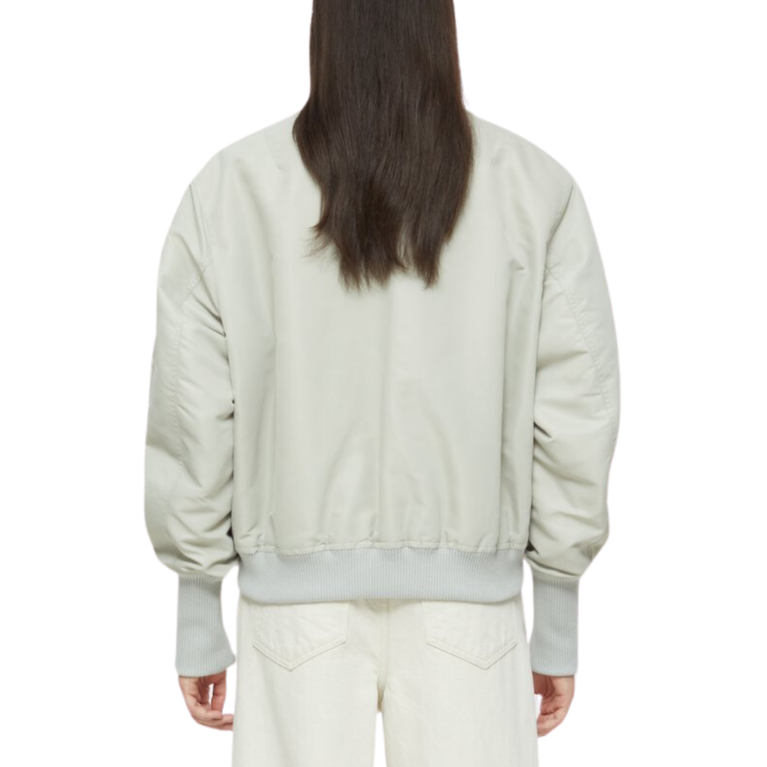 Bomber Jacket in Plaster Beige