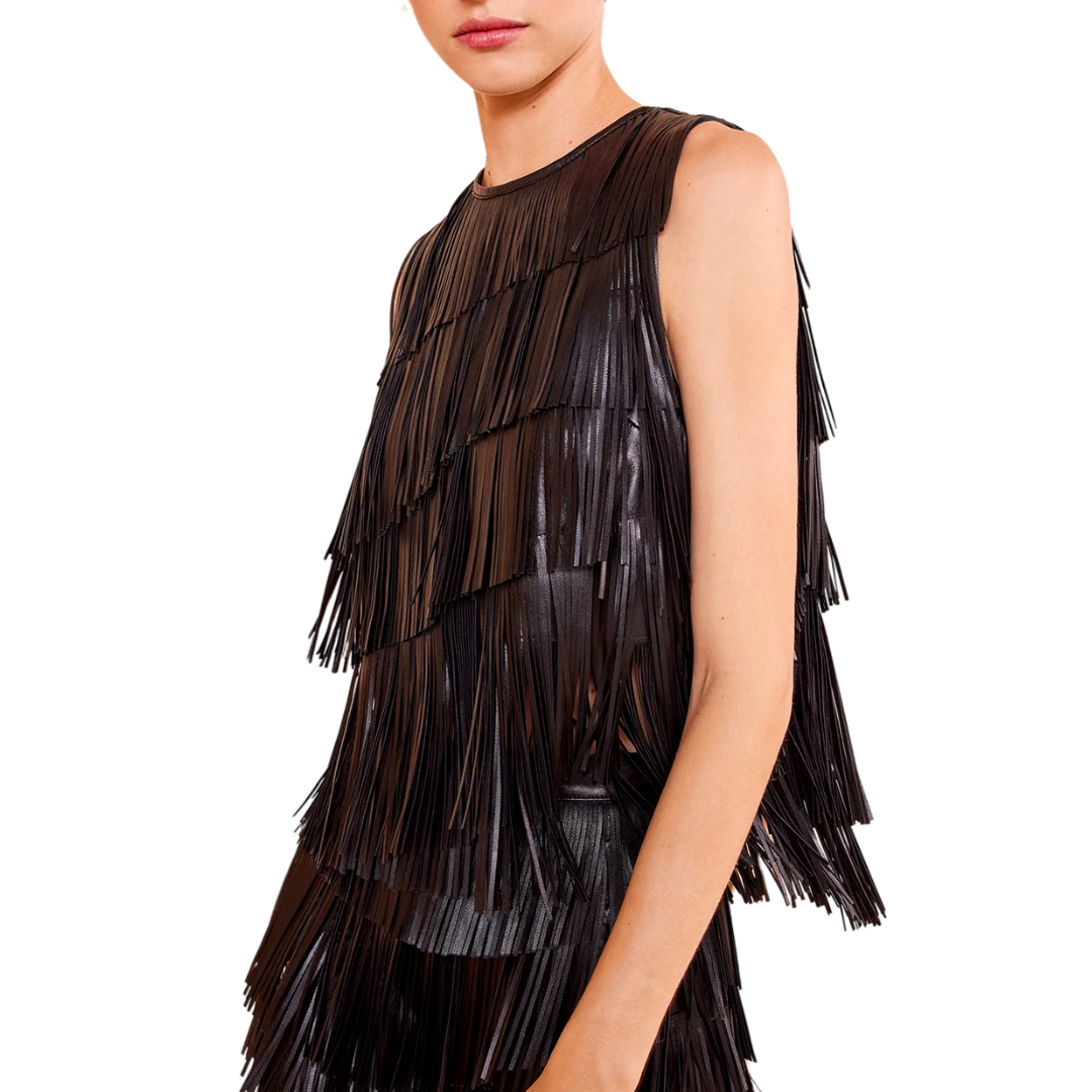 Leonie Top in Noir