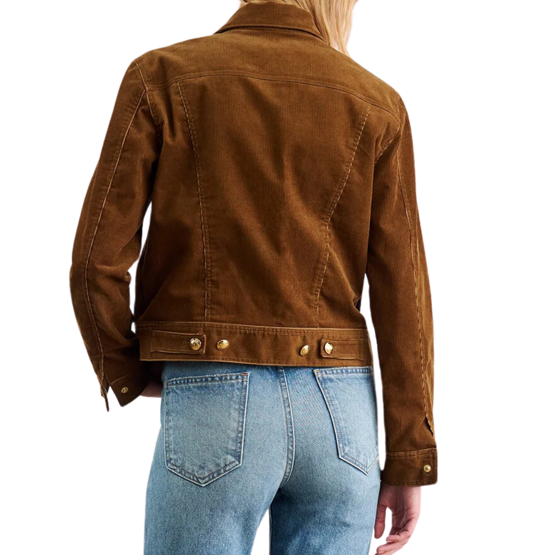 Lizeth Corduroy Jacket in Camel