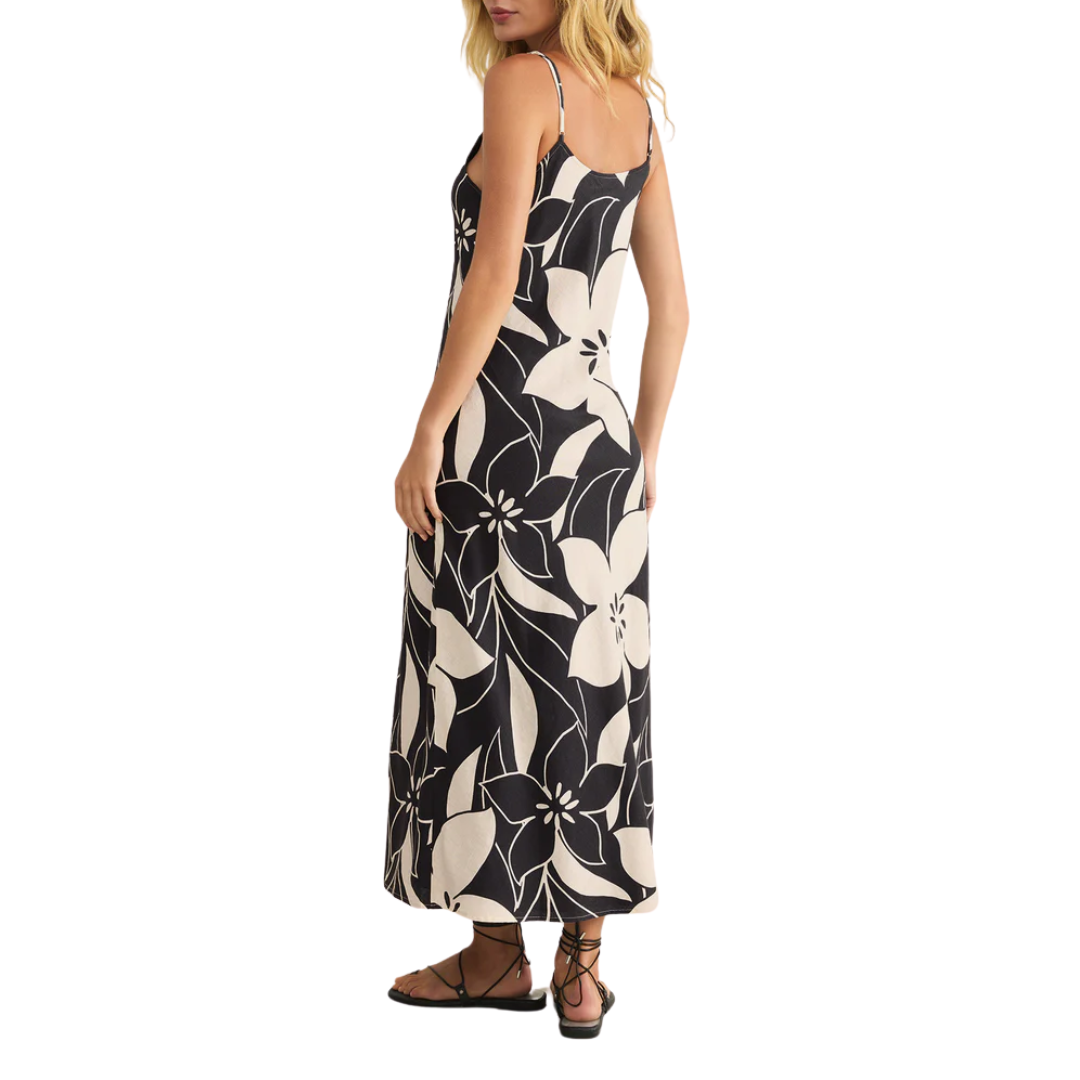 Cecily Madero Maxi Dress in Black