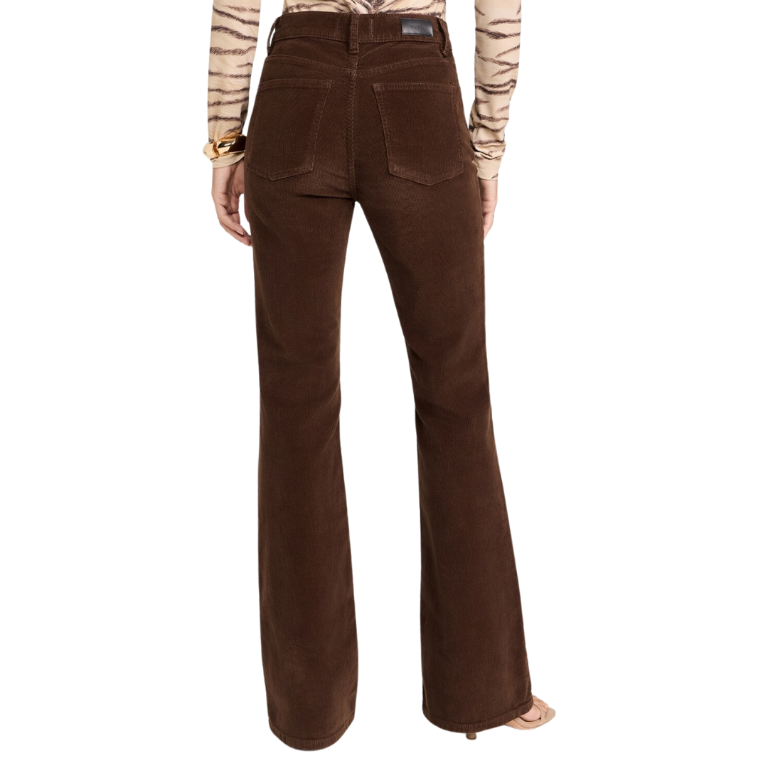 Bridget Boot High Rise Instasculpt Jeans in Walnut Corduroy