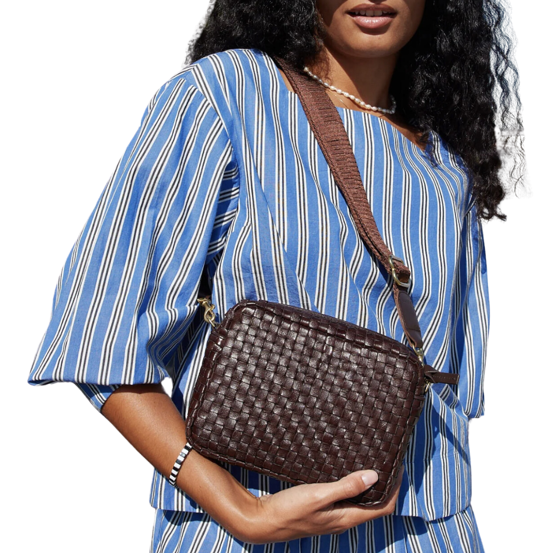 Midi Sac in Kalamata Woven Checker