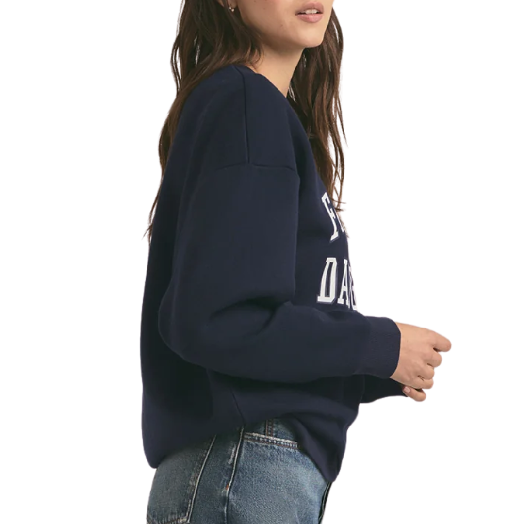 The Collegiate Sweatshirt in Navy