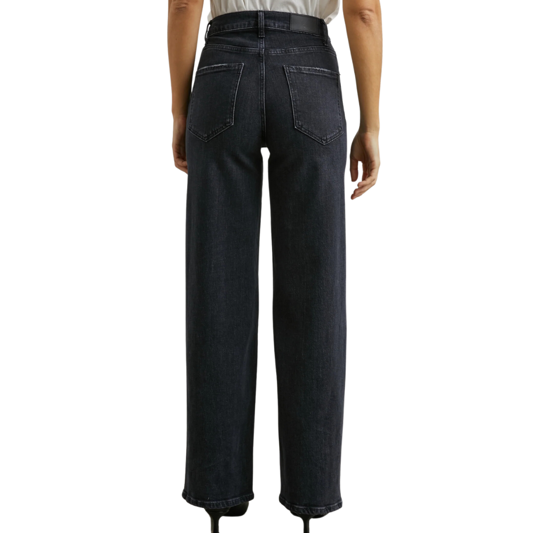 Getty Wide Leg in Black Pearl