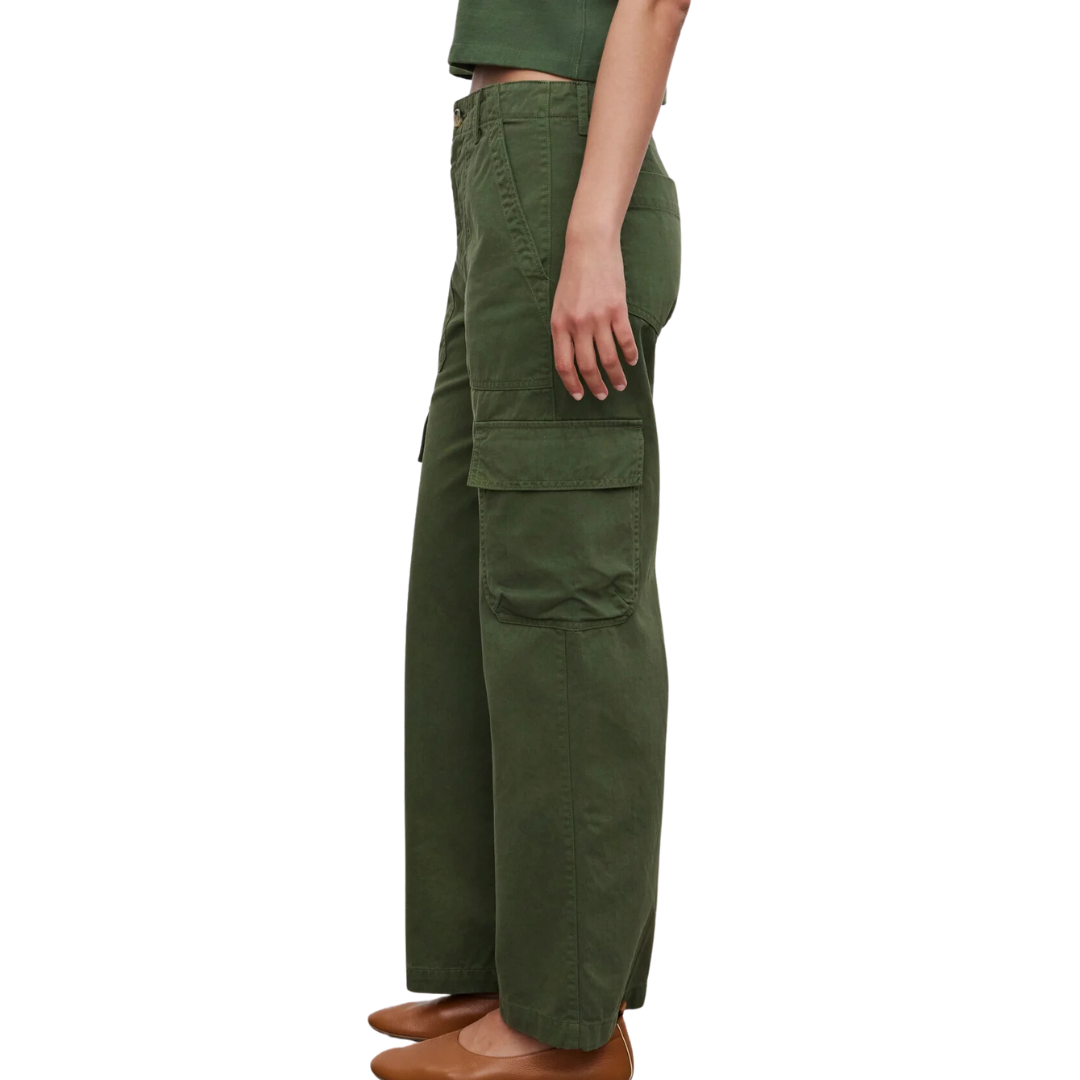 Makayla Pant in Olive