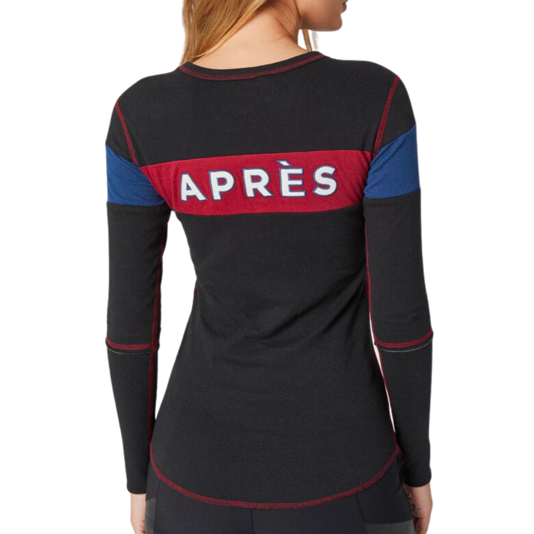 Retro Après Crew in Black