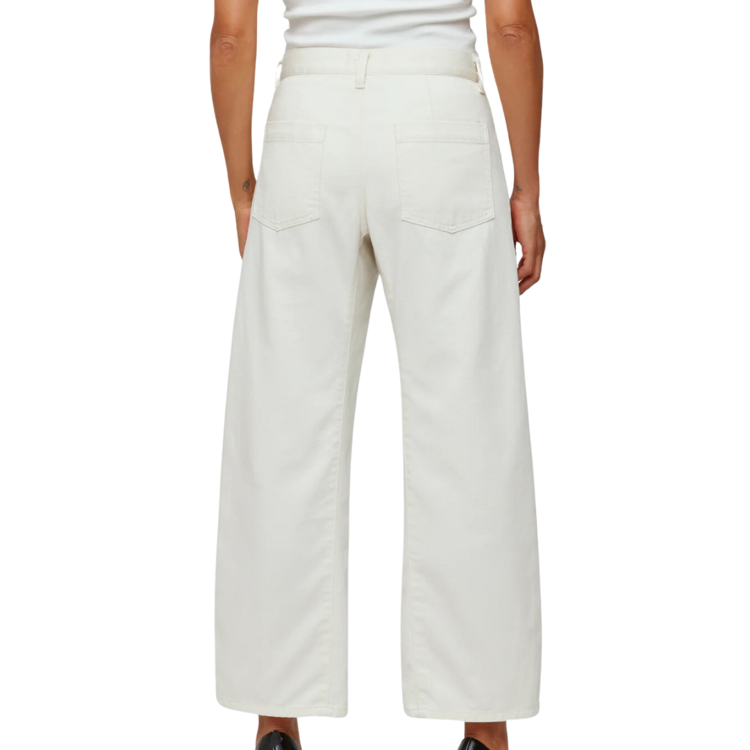 Anona Gusset Cargo Pants in Ivory