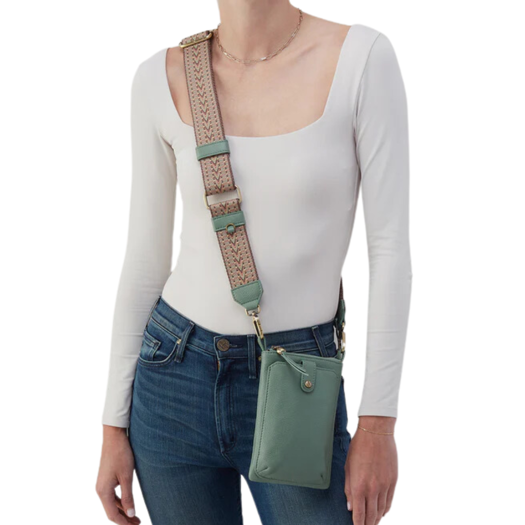 Cass Phone Crossbody in Ivy