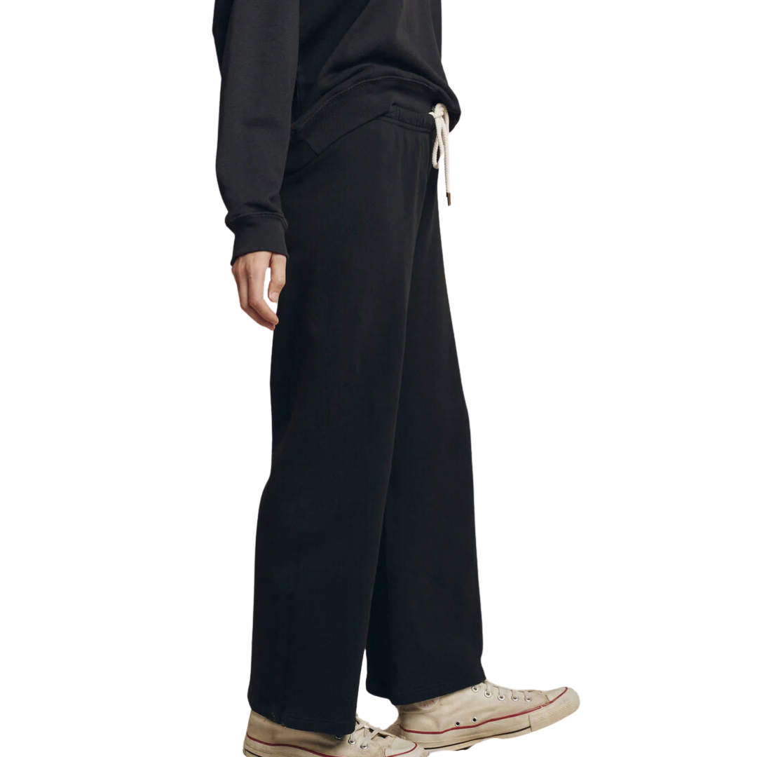 The Lap Sweatpant in Almost Black