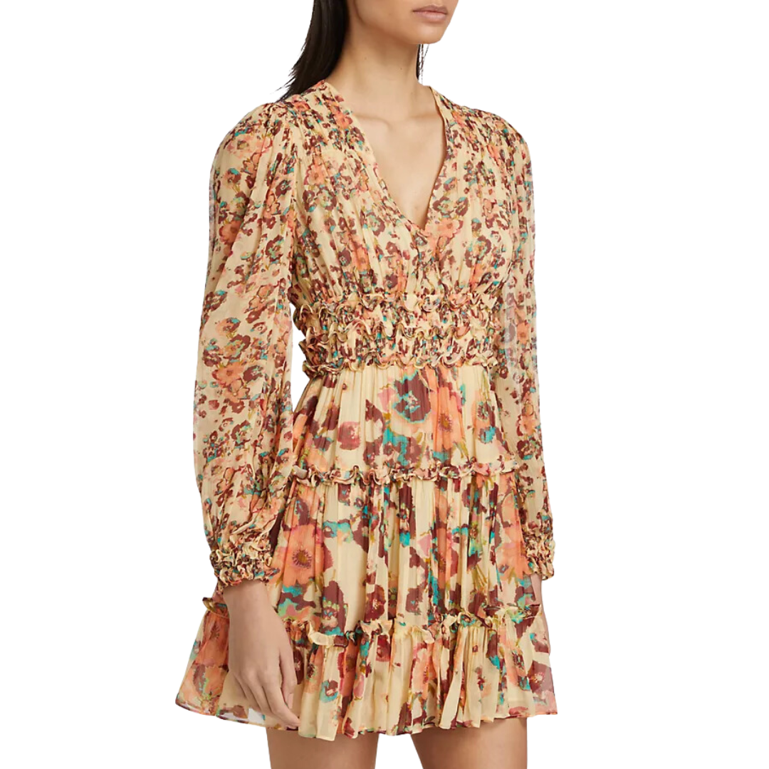 Lya Dress in Camellia