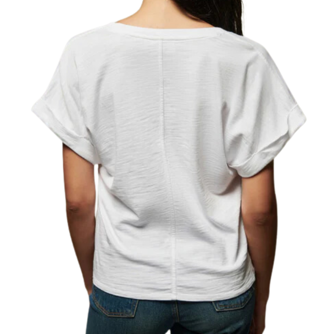 Stevie Top in Optic White