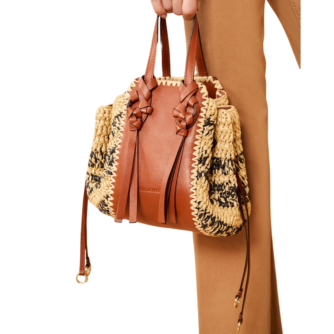 Gio Crossbody in Melange Stripe