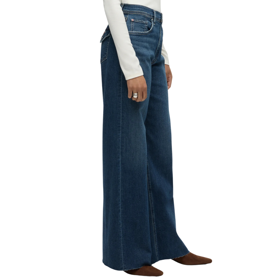 Jodie Loose Fit Wide Leg w/ Flap Jean