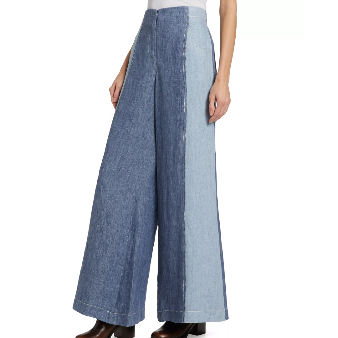 Demie Pant in Medium Indigo